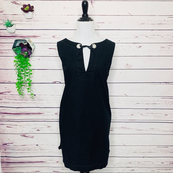 La Blanca Dresses & Skirts - La Blanca Black Sleeveless Keyhole Dress Medium